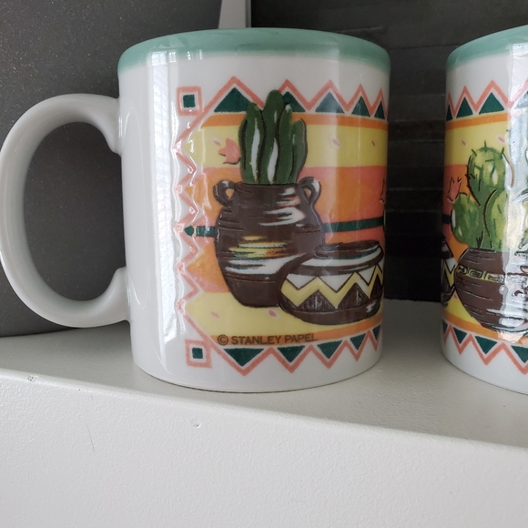 VINTAGE Stanley Papel Catcus Mugs - Picture 2 of 6